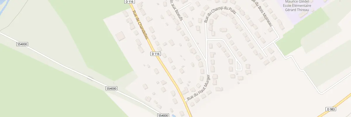Plan du 71 Rue de Chandelles à Coulombs