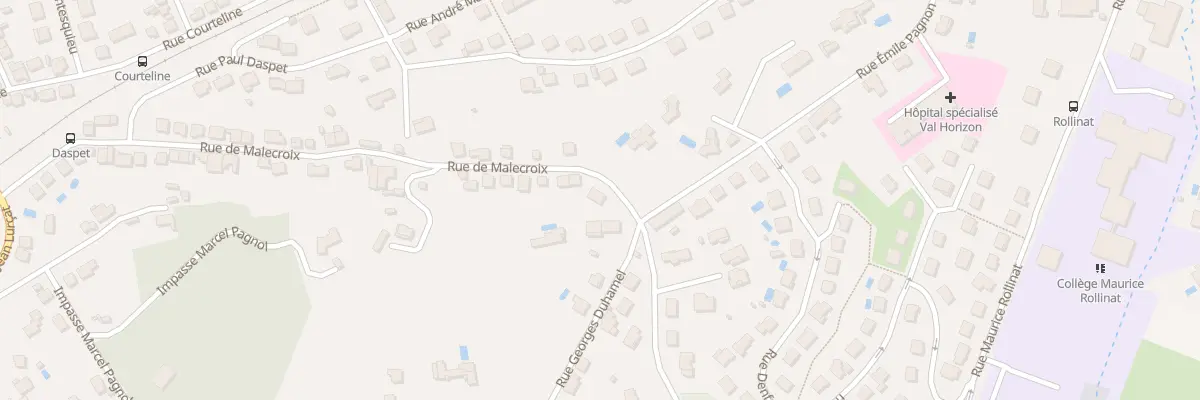 Plan du 62 Rue De Malecroix à Brive-la-Gaillarde