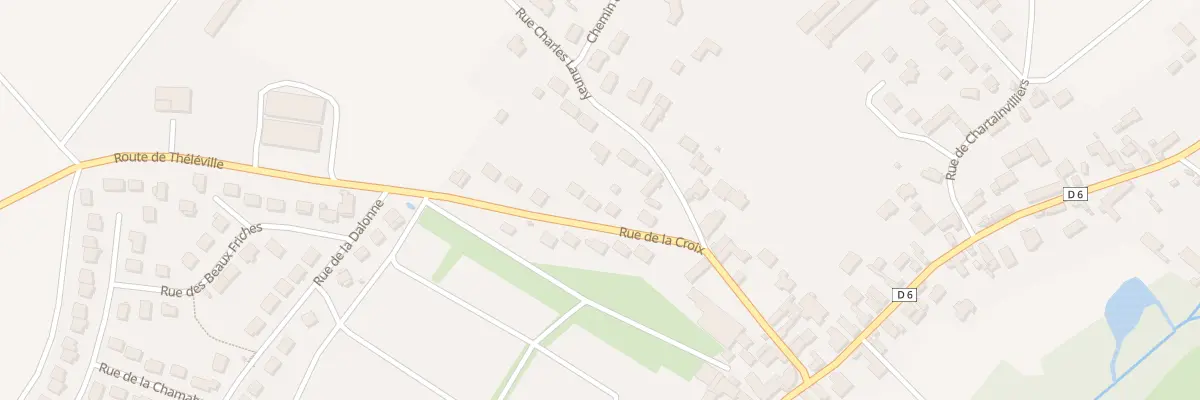 Plan du 16 Rue de la Croix à Jouy