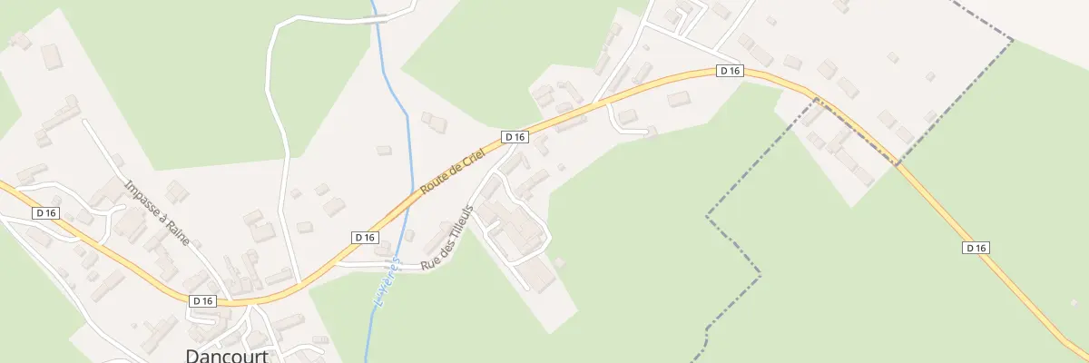 Plan du 5117 Le Bourg à Dancourt