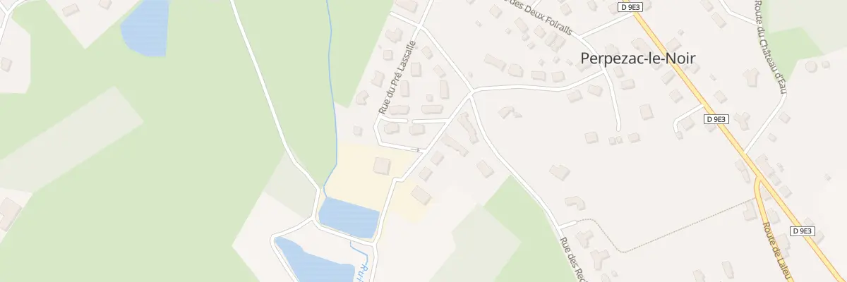 Plan du 15 Rue du Pré Lassalle à Perpezac-le-Noir