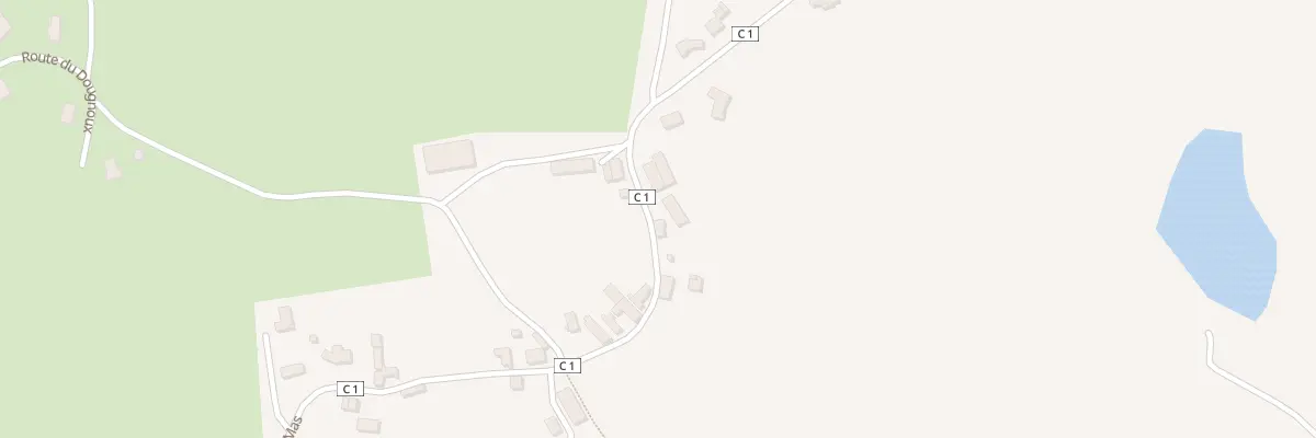 Plan du 628 Rte Du Mas à Jugeals-Nazareth