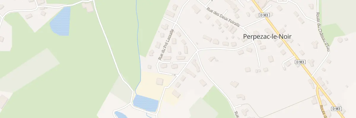 Plan du 19 Rue du Pré Lassalle à Perpezac-le-Noir