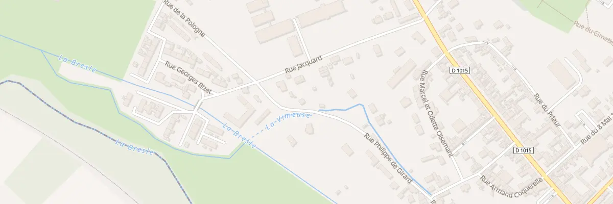Plan du 20 Rue Philippe de Girard à Gamaches