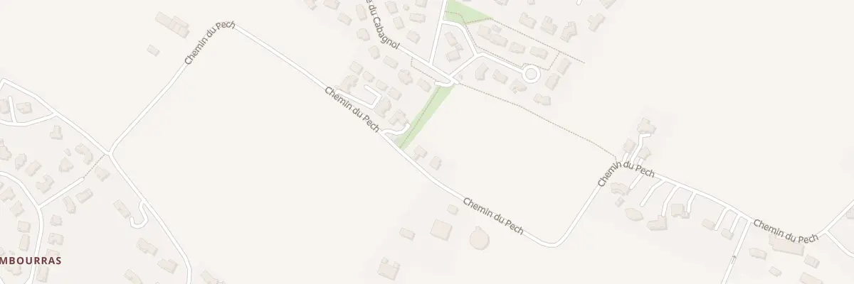 Plan du 90 Che du Pech à Escalquens