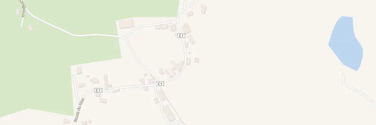 Plan du 606 Rte Du Mas à Jugeals-Nazareth