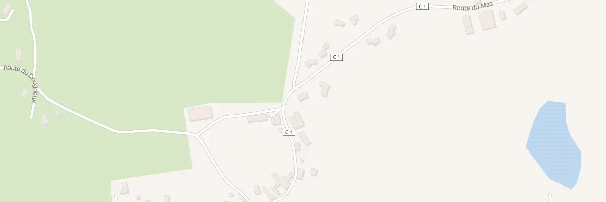 Plan du 756 Rte Du Mas à Jugeals-Nazareth