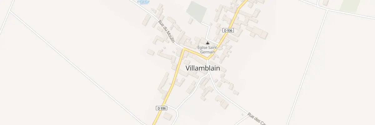 Plan du 7 Rue du Moulin à Villamblain