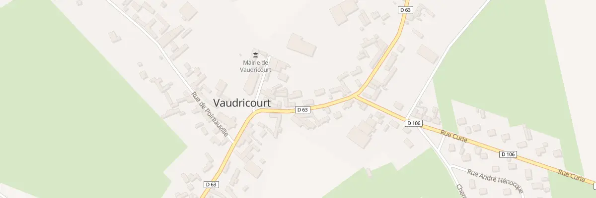 Plan du 5 Rue de Bas à Vaudricourt