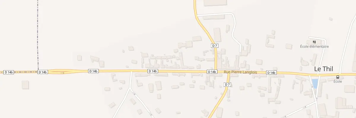 Plan du 51 Gr Grande Rue au Thil