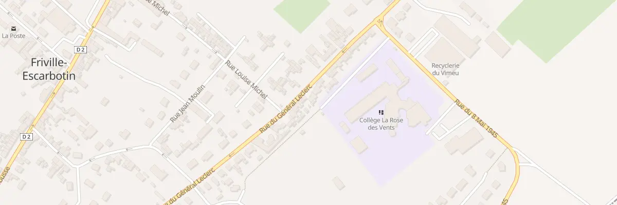 Plan du 127 Rue du Général Leclerc à Friville-Escarbotin