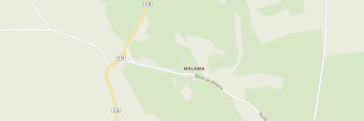 Plan du 175 Rte de Malama à Cuzance