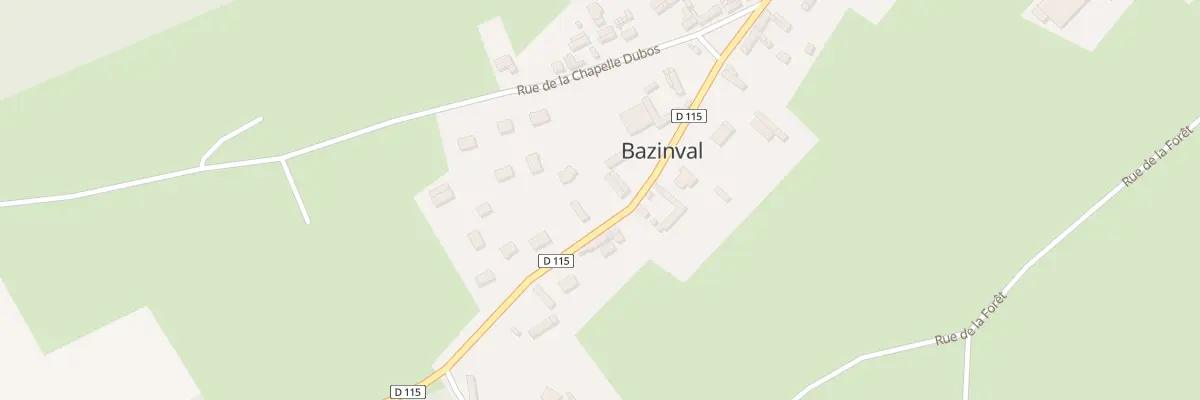 Plan du 5028 Le Bourg à Bazinval