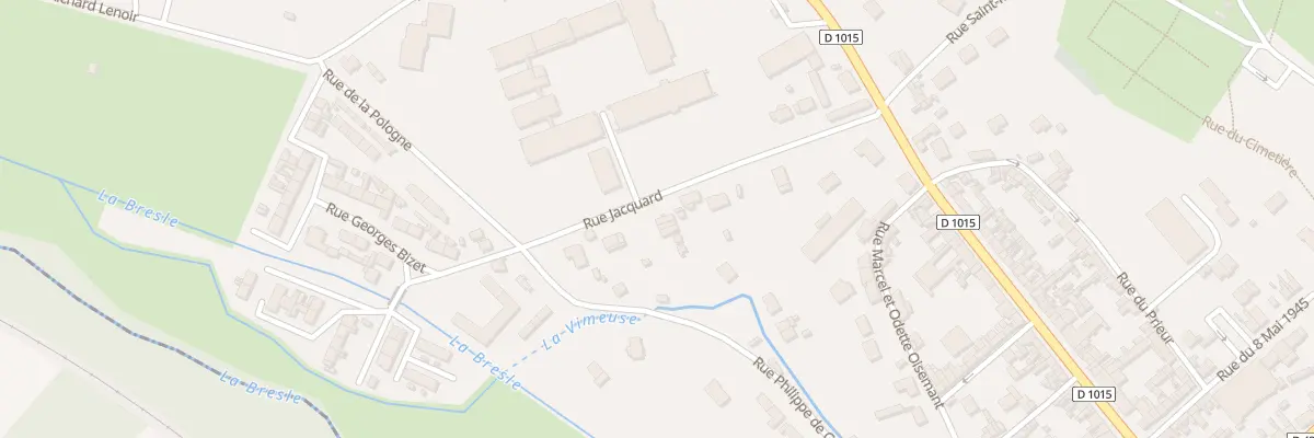Plan du 5 Rue Jacquard à Gamaches