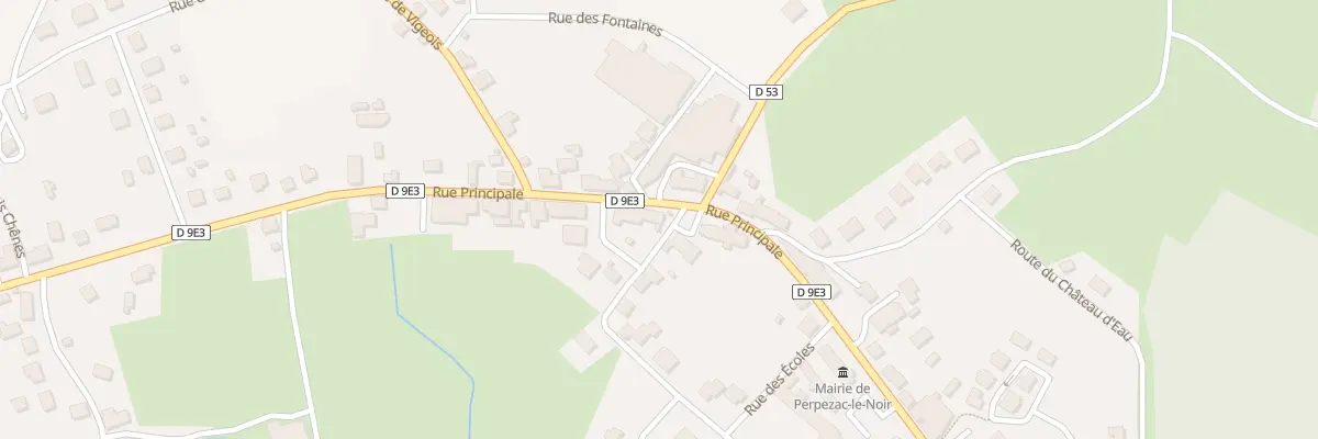 Plan du 81 Rue Principale à Perpezac-le-Noir