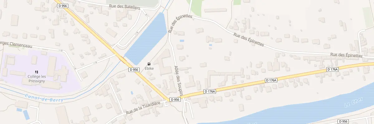 Plan du 6 All des Soupirs à Selles-sur-Cher