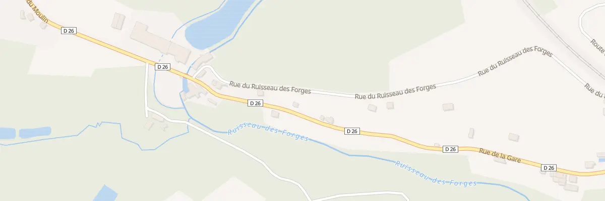 Plan du 31 Rue du Moulin à Salon-la-Tour