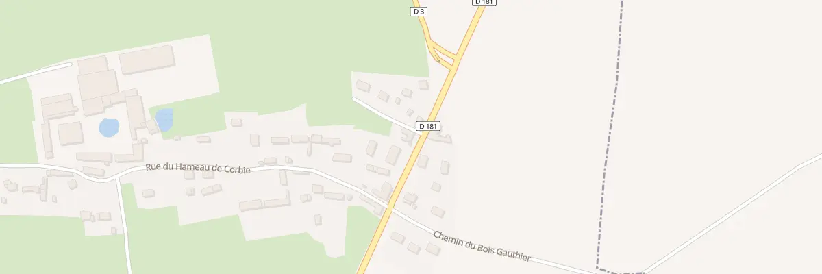 Plan du 99 Corbie à Tilly