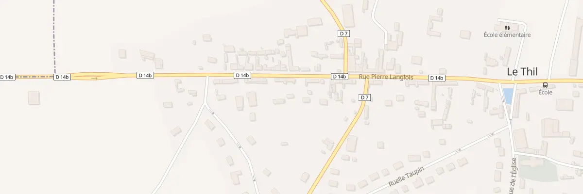 Plan du 80 Gr Grande Rue au Thil