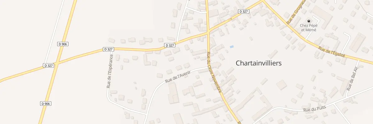 Plan du 2A Rue de l’Avenir à Chartainvilliers
