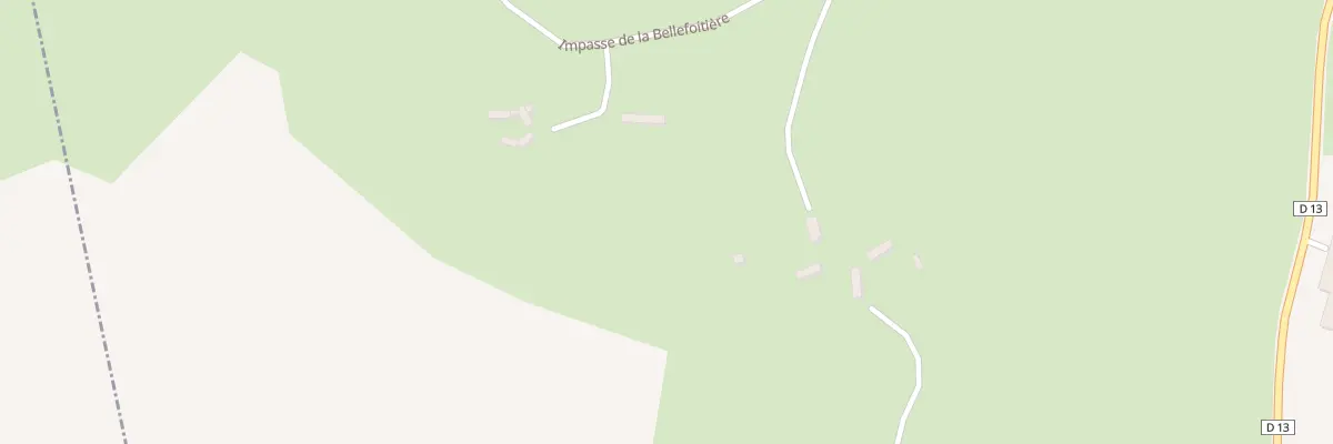 Plan du 5036 Bellefoitiere à Compainville