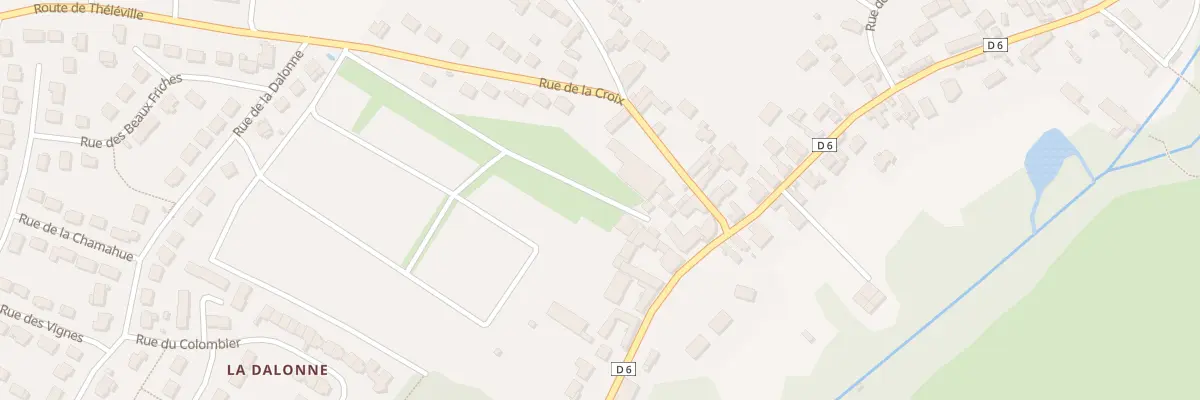 Plan du 1 Rue de la Croix à Jouy