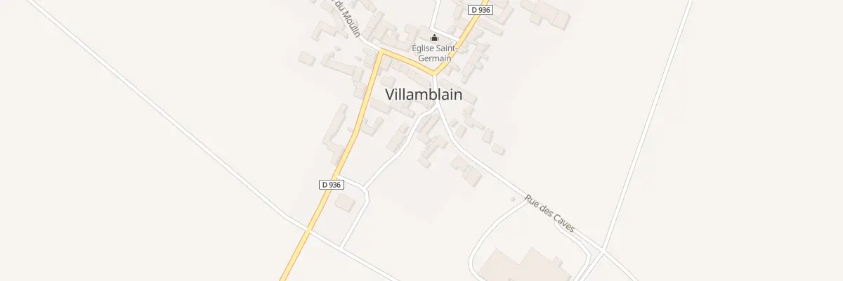 Plan du 4 Rue des Caves à Villamblain