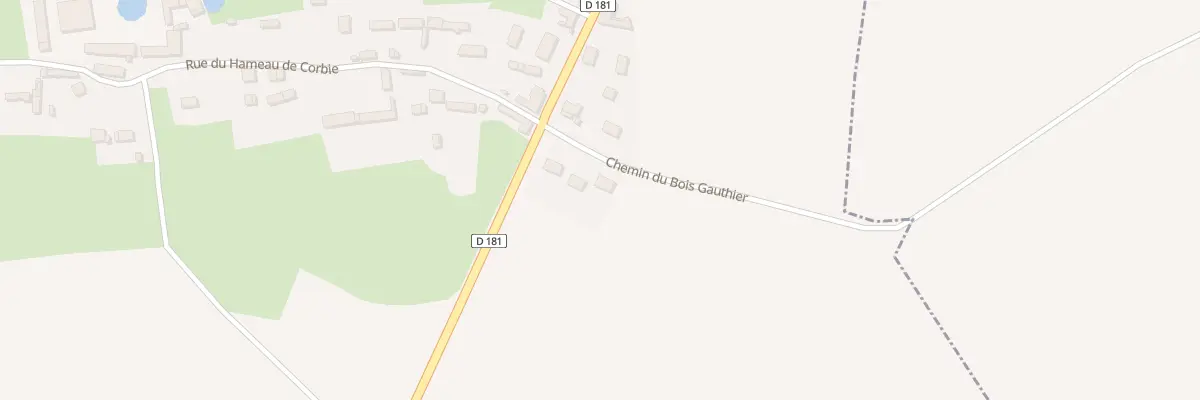 Plan du 6 Che du Bois Gauthier à Tilly