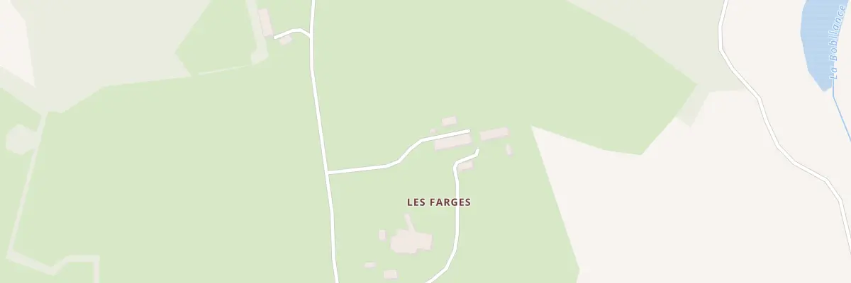 Plan du 5425 Les Farges à Sauviat-sur-Vige