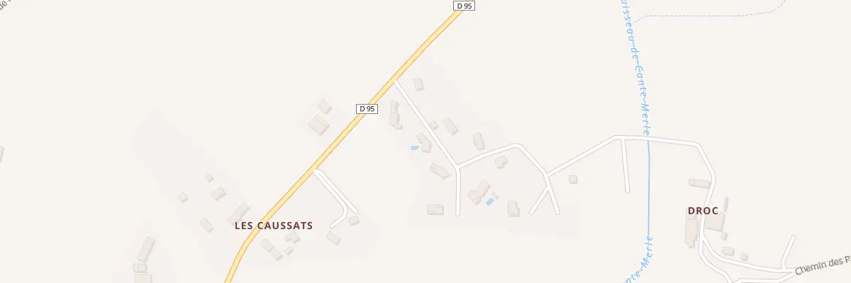 Plan du 2 Imp des Caussacs à Bioule