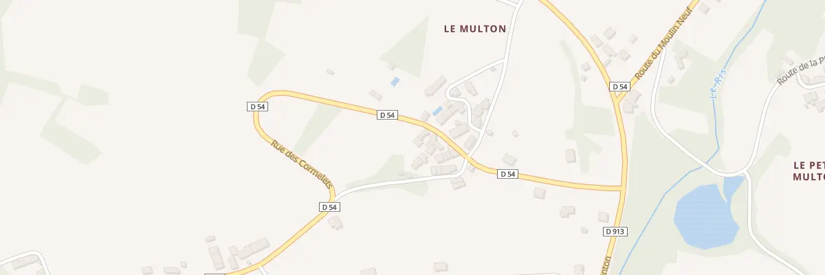 Plan du 23 Rue des Cormelets à Ceaulmont