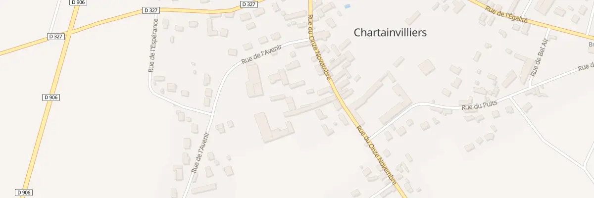 Plan du 14 Rue du Onze Novembre à Chartainvilliers