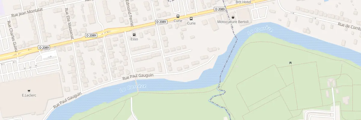 Plan du 6 Rue Edouard Lalo à Brive-la-Gaillarde