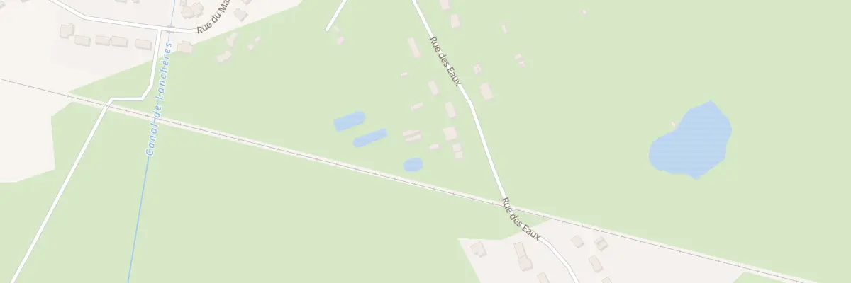 Plan du 733 Rue des Eaux à Lanchères