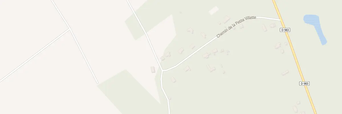 Plan du 5002 Che de la Vallee Villette à Pierres