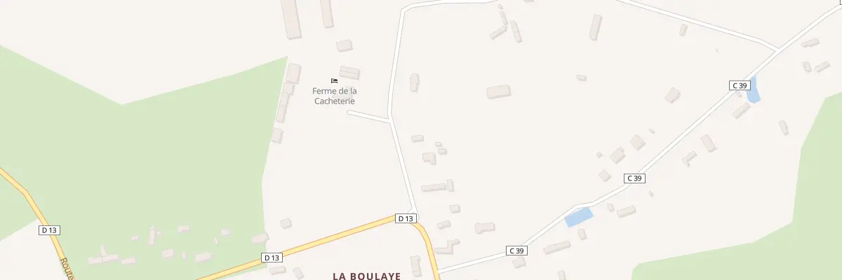 Plan du 5 Che des Patures à Fleury-la-Forêt