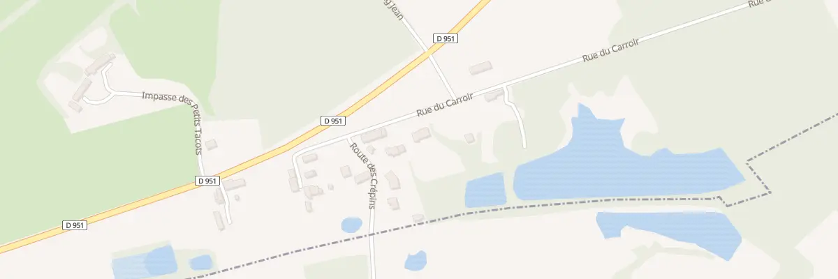 Plan du 12 Rue du Carroir à La Pérouille