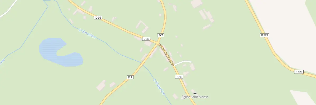 Plan du 2 Rte de l’Eaulne à Mortemer
