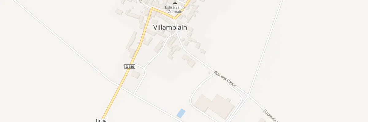 Plan du 10 Rue des Caves à Villamblain
