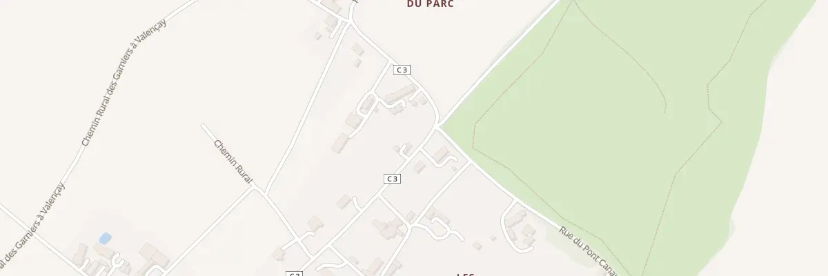 Plan du 12 Rte de Veuil à Valençay