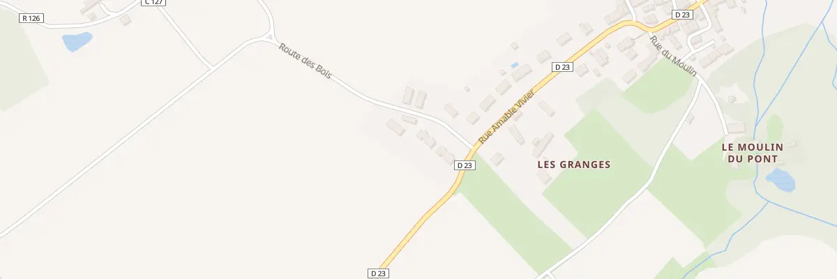 Plan du 1 Rte des Bois à Moulins-sur-Céphons