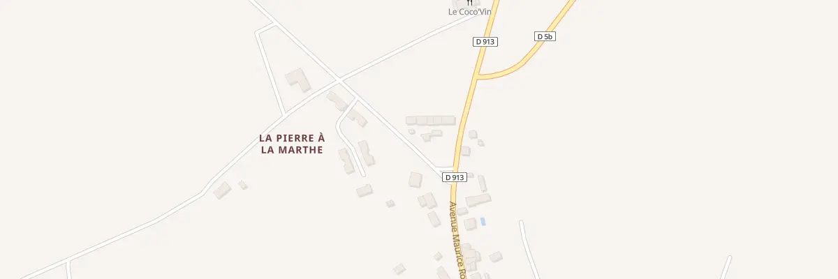Plan du 17 Av Maurice Rollinat à Ceaulmont