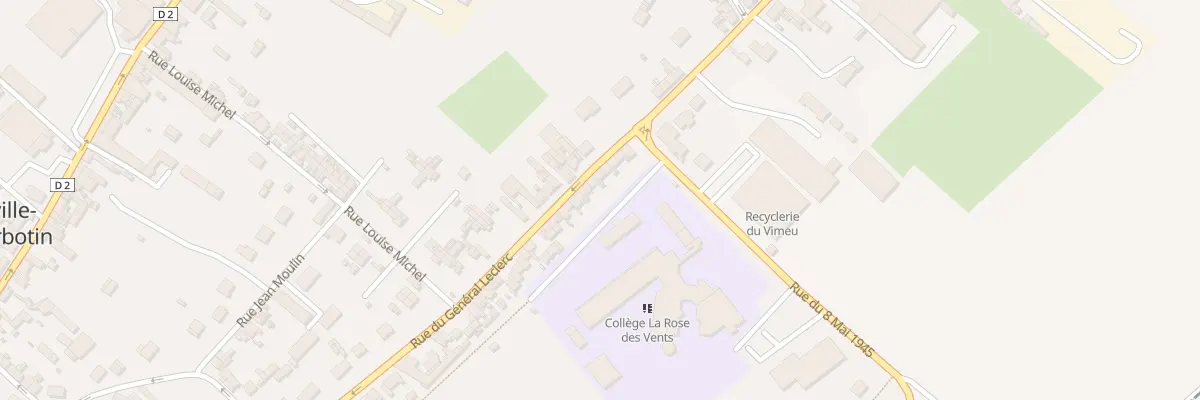 Plan du 93 Rue du Général Leclerc à Friville-Escarbotin