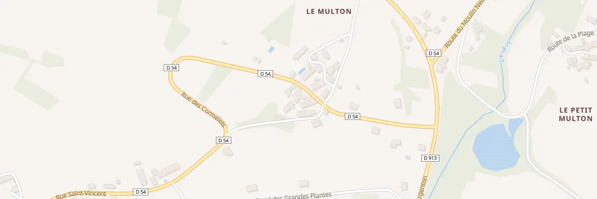 Plan du 25 Rue des Cormelets à Ceaulmont