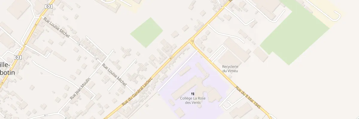 Plan du 91 Rue du Général Leclerc à Friville-Escarbotin