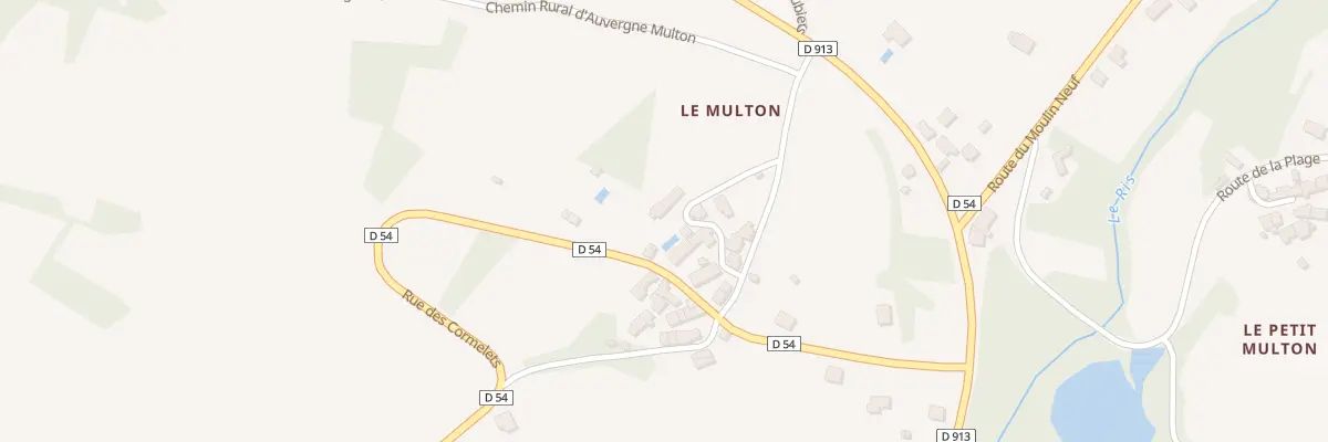 Plan du 3 Imp du Puits à Ceaulmont