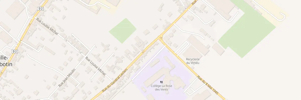 Plan du 89 Rue du Général Leclerc à Friville-Escarbotin