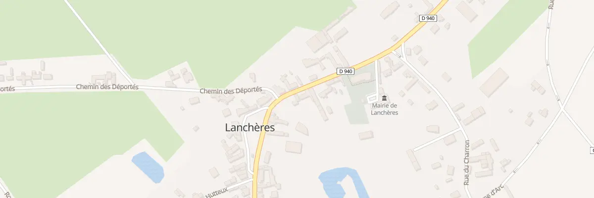 Plan du 28 Rue de l’Abbe Ducrocq à Lanchères