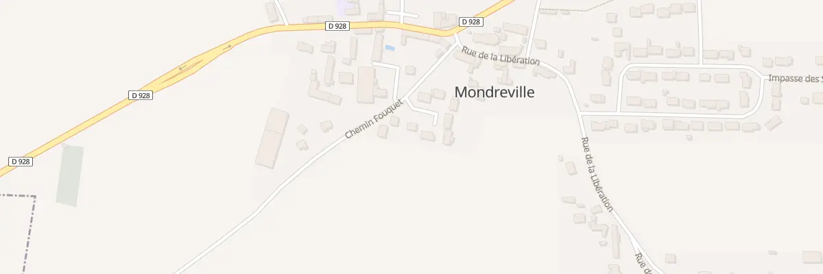 Plan du 7 Che Fouquet à Mondreville