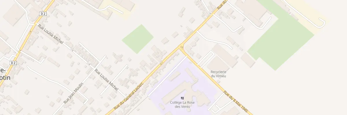Plan du 85 Rue du Général Leclerc à Friville-Escarbotin